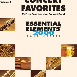Hal Leonard Concert Favorites Vol. 2 (15 Easy Selections for Concert Band) - Conductor - Book Vente Flash
