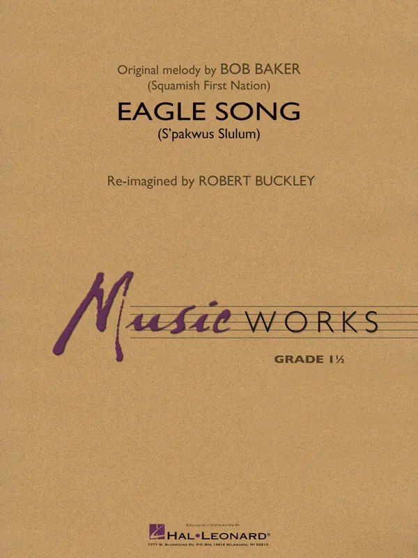 Prix Choc Hal Leonard Eagle Song - Baker/Buckley - Concert Band Score Only - Gr. 1