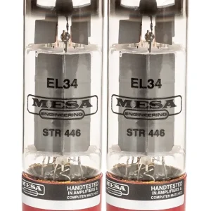 Mesa Boogie EL-34 STR 446 Power Tubes - Matched Pair Pas Cher
