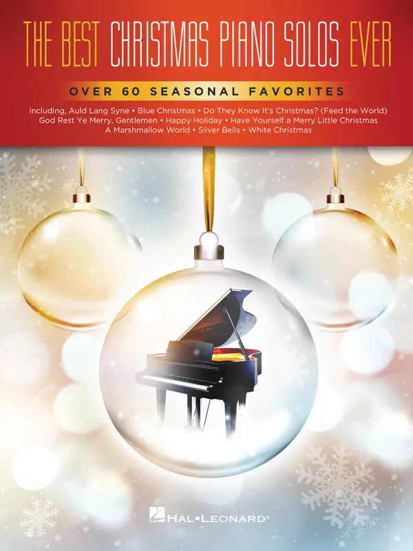 Hal Leonard The Best Christmas Piano Solos Ever - Book Vente Directe