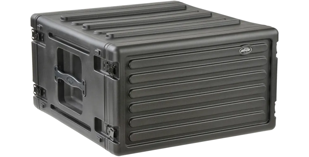 SKB 6U Roto Molded Rack 17.5‘‘ Rail-to-Rail Deep Commander Vite