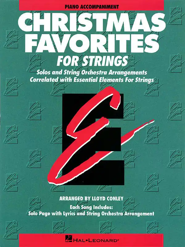 Nouvel Arrivage Hal Leonard Essential Elements Christmas Favorites for Strings - Conley - Piano Accompaniment - Book