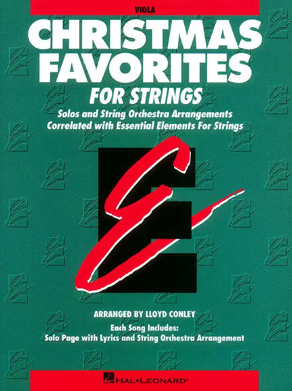 Hal Leonard Essential Elements Christmas Favorites for Strings - Conley - Viola - Book Top Vente