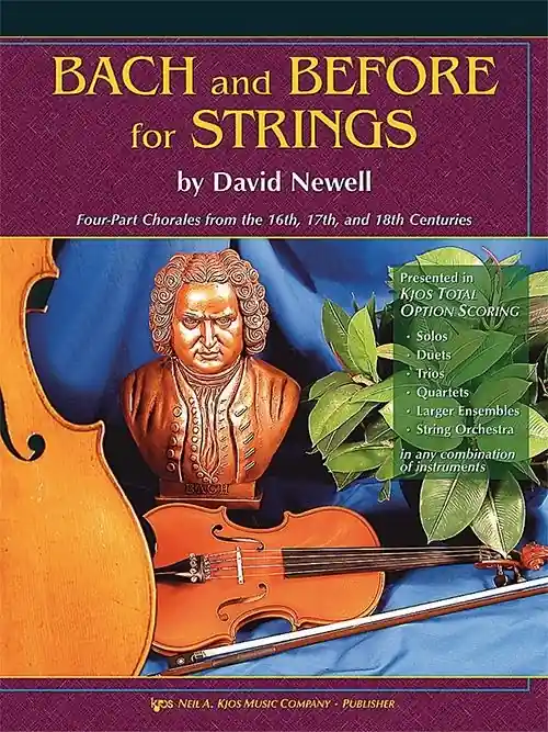 Usine Directe Kjos Music Bach and Before for Strings - Newell - Piano - Book