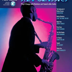 Quantité Limitée Hal Leonard Sax Classics Saxophone Play-Along Volume 4 - Book/Audio Online