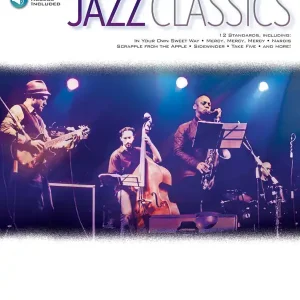 Hal Leonard Jazz Classics Instrumental Play-Along - Alto Sax - Book/Audio Online Acheter En Ligne