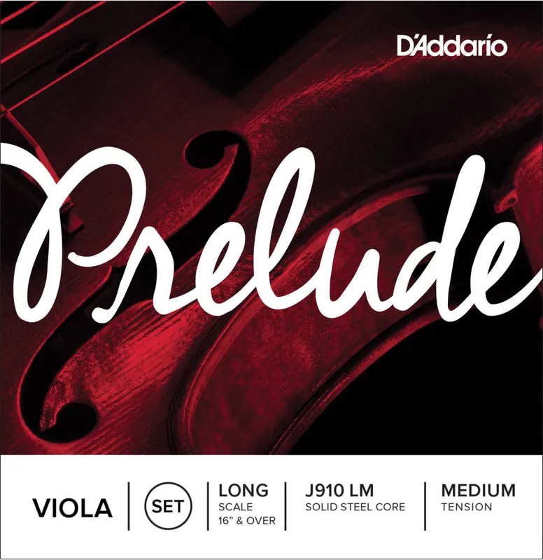 D‘Addario Orchestral Prelude Viola Long Scale Medium Tension Affaire À Saisir