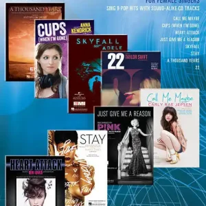Quantité Limitée Hal Leonard Top Downloads Pro Vocal Women‘s Edition Volume 62 - Book/CD