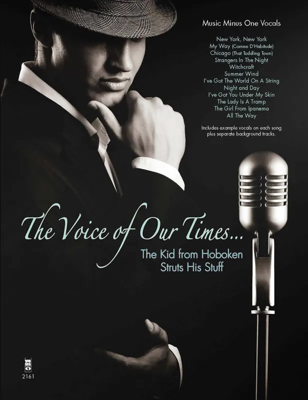Promotion Music Minus One The Voice of our Times... - The Kid from Hoboken Struts His Stuff - Sinatra - Book/CD