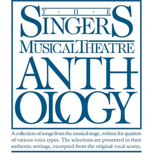 Livraison Express Hal Leonard Singer‘s Musical Theatre Anthology Quartets - Walters - Vocal Quartet - Book
