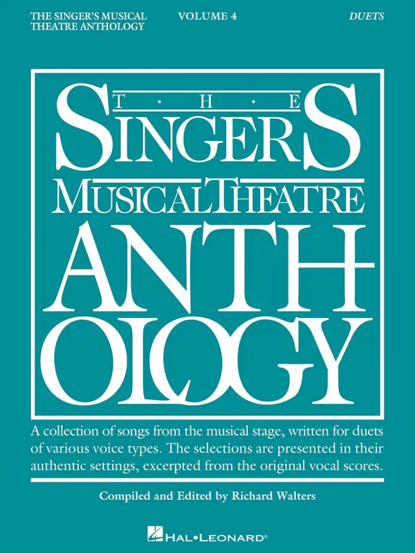 Hal Leonard The Singer‘s Musical Theatre Anthology Duets, Volume 4 - Walters - Book Only Prix Choc