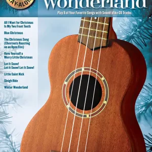 Offre Limitée Hal Leonard Winter Wonderland Ukulele Play-Along Volume 24 - Book/CD