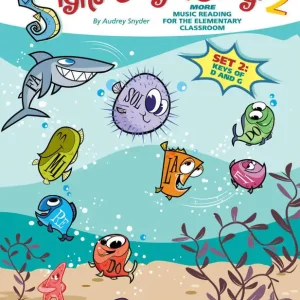 Livraison Express Hal Leonard Sight-Sing a Song! (Set 2 Keys of D and G) - Snyder - Book/CD