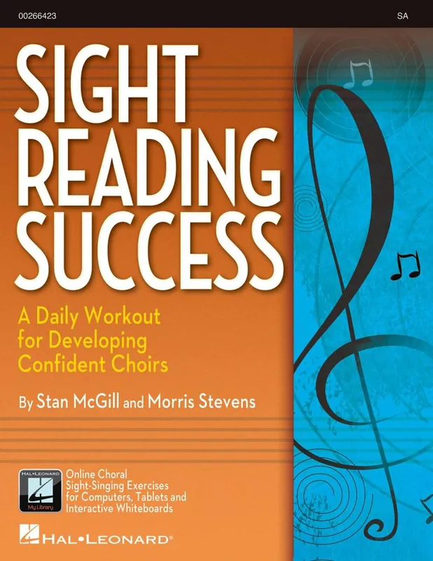 Hal Leonard Sight Reading Success A Daily Workout for Developing Confident Choirs - McGill/Stevens - SA Voices - Book/Media Online Expédié Aujourd'hui
