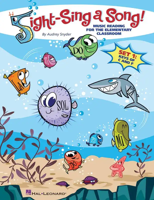 Hal Leonard Sight-Sing a Song! (Set 1 Keys of C and F) - Snyder - Book/Audio Online Remise