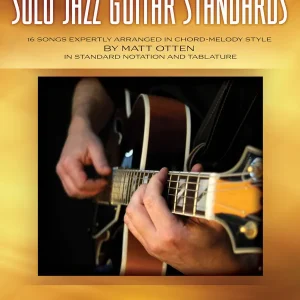Hal Leonard Solo Jazz Guitar Standards - Otten - Guitar TAB - Book/Audio Online Offre Spéciale