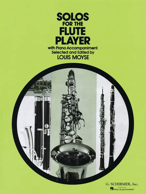G. Schirmer Inc. Solos for the Flute Player - Moyse - Flute/Piano - Book Acheter En Ligne