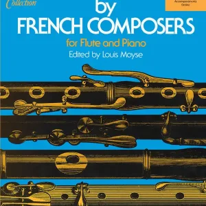 G. Schirmer Inc. Flute Music by French Composers - Moyse - Flute/Piano - Book/Audio Online Meilleur Choix