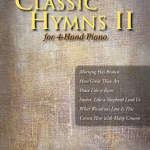 Hope Publishing Co Classic Hymns for 4-Hand Piano Vol. 2 - Raney - Piano Duet (1 Piano, 4 Hands) - Book Achat Immédiat