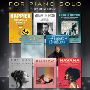 Hal Leonard Top Hits for Piano Solo 20 Great Songs - Piano - Book Vente Flash