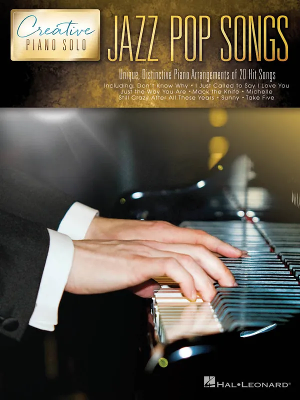 Hal Leonard Jazz Pop Songs Creative Piano Solo - Piano - Book Paiement Sécurisé