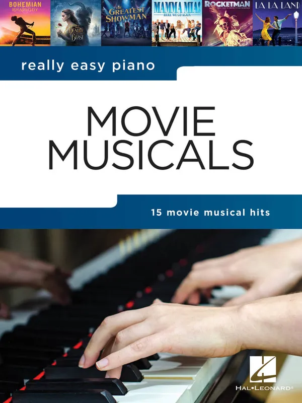 Hal Leonard Movie Musicals Really Easy Piano - Book Acheter Direct