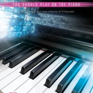 Hal Leonard First 50 TV Themes You Should Play on the Piano - Easy Piano - Book Acheter En Ligne