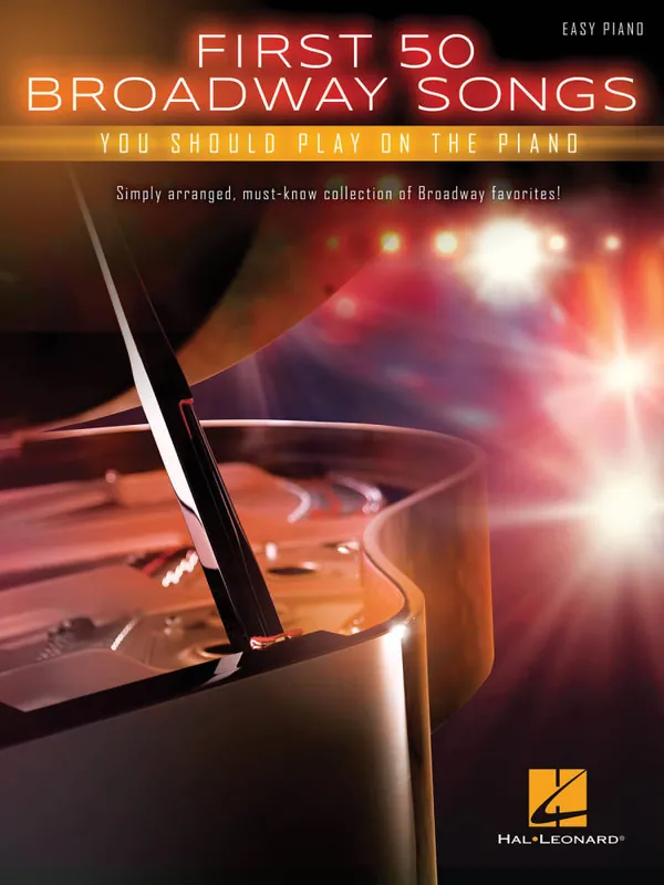 Vente Directe Hal Leonard First 50 Broadway Songs You Should Play on the Piano - Easy Piano - Book