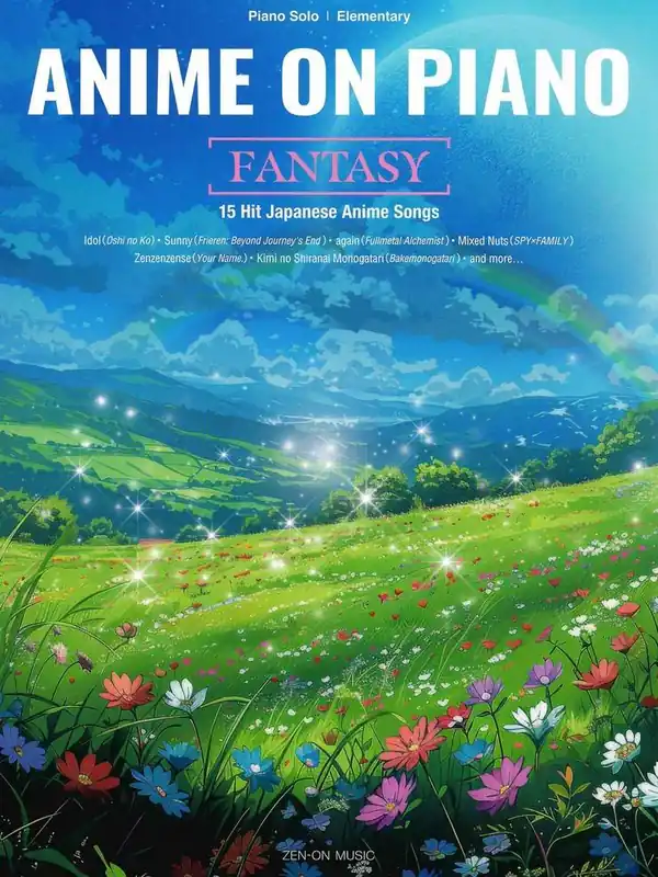 Soldes Zen-On Music Company Anime on Piano Fantasy - Piano - Book