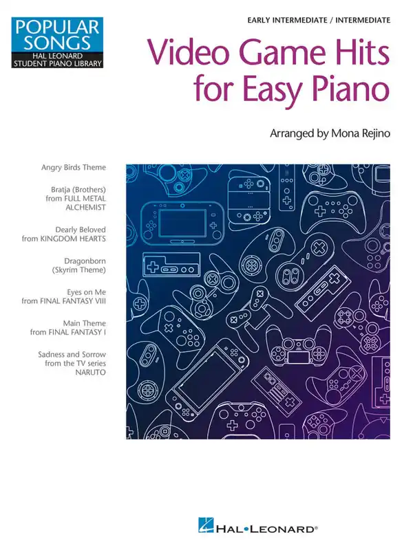 Hal Leonard Video Game Hits for Easy Piano Popular Songs Series - Regino - Piano - Book Usine Directe