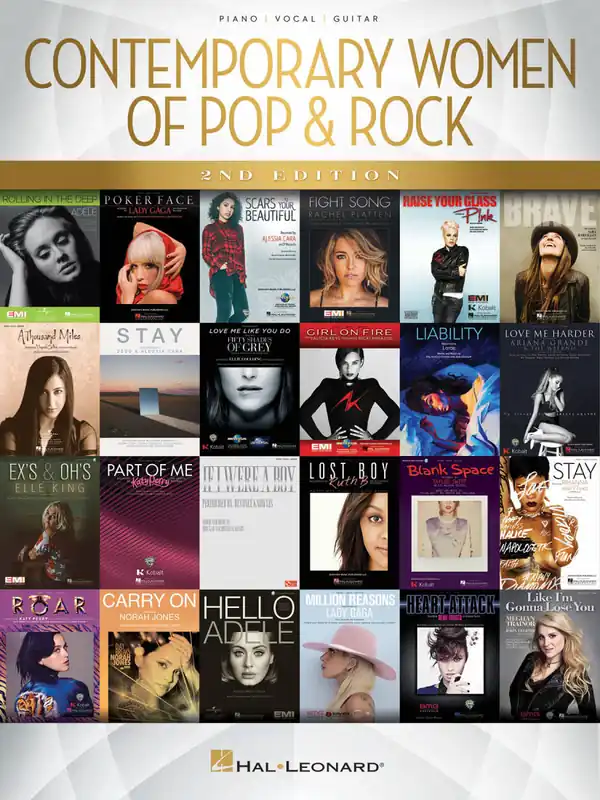 Hal Leonard Contemporary Women of Pop & Rock (2nd Edition) - Piano/Vocal/Guitar - Book Prix Bas
