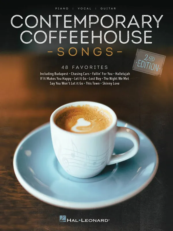 Vente Flash Hal Leonard Contemporary Coffeehouse Songs (2nd Edition) 48 Favorites - Piano/Vocal/Guitar - Book