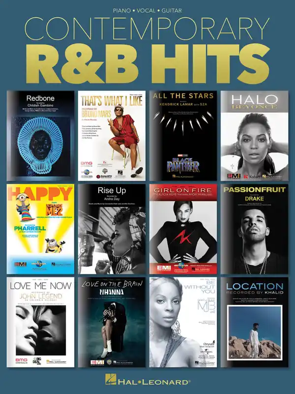 Hal Leonard Contemporary R&B Hits - Piano/Vocal/Guitar - Book Soldes