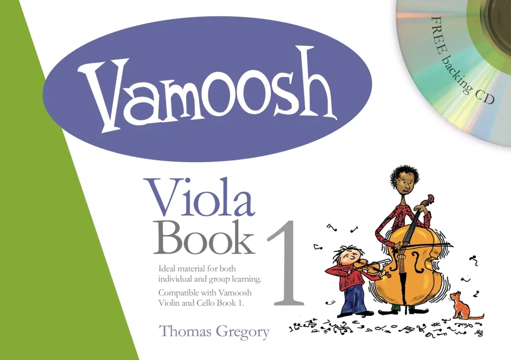 Vamoosh Music Vamoosh Viola Book 1 - Gregory - Viola - Book/CD Vente Directe