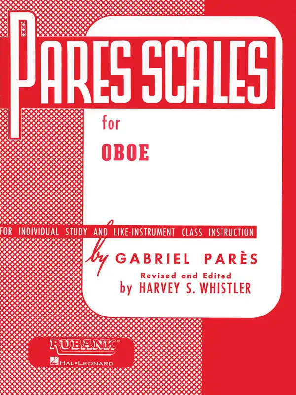 Achetez Aujourd'hui Rubank Publications Pares Scales - Pares/Whistler - Oboe - Book