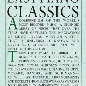 Promotion Wise Music Group Library of Easy Piano Classics - Piano - Book