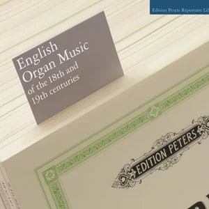 Offre Limitée C.F. Peters Corporation English Organ Music of the 18th and 19th Centuries - Organ - Book