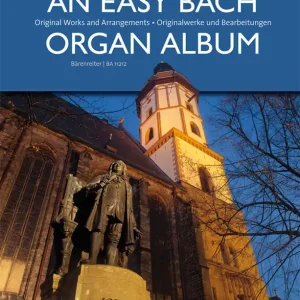 Marque Baerenreiter Verlag An Easy Bach Organ Album - Bach/Moult - Organ - Book