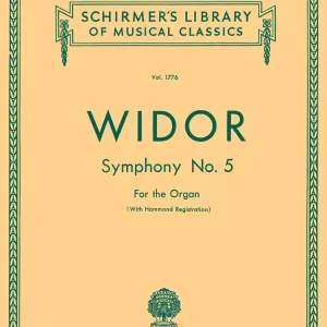 G. Schirmer Inc. Symphony No. 5 - Widor/MacFarlane - Organ - Book Expédition Rapide