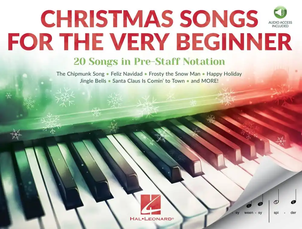 Expédition Rapide Hal Leonard Christmas Songs for the Very Beginner - McCorriston - Piano - Book/Audio Online