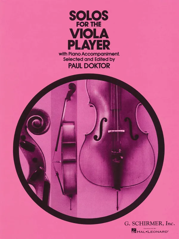 G. Schirmer Inc. Solos for the Viola Player - Doktor - Viola/Piano - Book Authentique