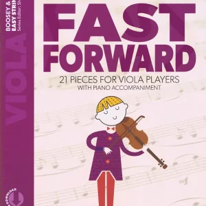 Boosey & Hawkes Fast Forward 21 Pieces for Viola Players - Colledge/Colledge - Viola/Piano - Book/Audio Online Dernière Chance