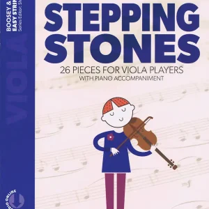 Boosey & Hawkes Stepping Stones 26 Pieces for Viola Players - Colledge/Colledge - Viola/Piano - Book/Audio Online Jusqu'à Épuisement Des Stocks