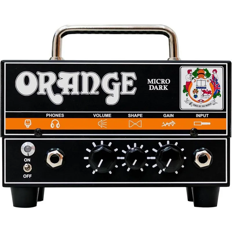 Orange Amplifiers Micro Dark 20W Hybrid Head Nouvelle Collection