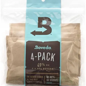 Vente Directe Boveda Boveda 70g 49% RH 2-Way Humidity Control Pack - 4 Pack