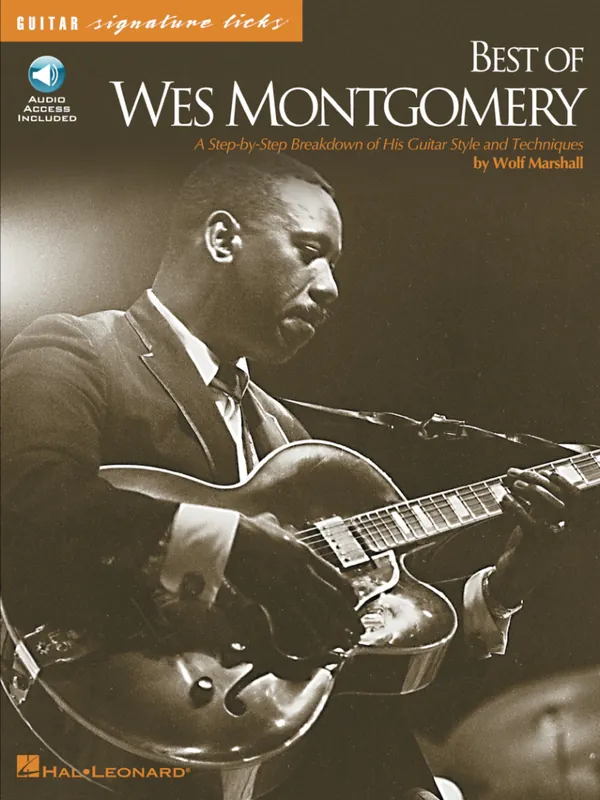 Réduction Cherry Lane Best of Wes Montgomery Signature Licks - Marshall - Guitar TAB - Book/Audio Online