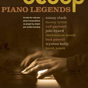 Hal Leonard Bebop Piano Legends Artist Transcriptions for Piano - Book Authentique