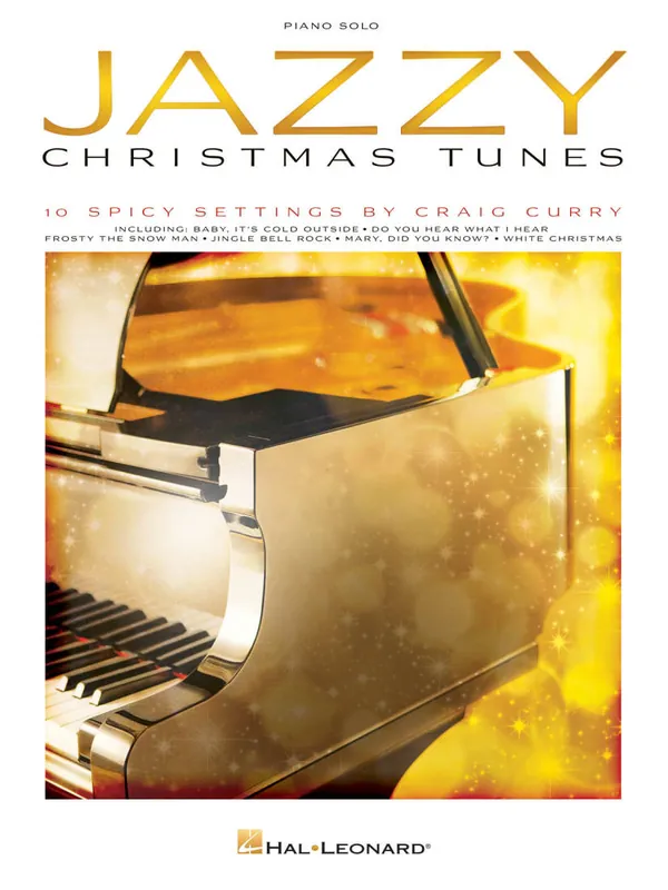 Hal Leonard Jazzy Christmas Tunes - Curry - Solo Piano - Book Acheter Direct