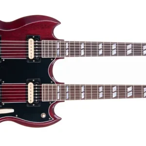 Authentique Gibson Custom Shop Mid-60s EDS-1275 VOS Doubleneck Electric Guitar - Cherry