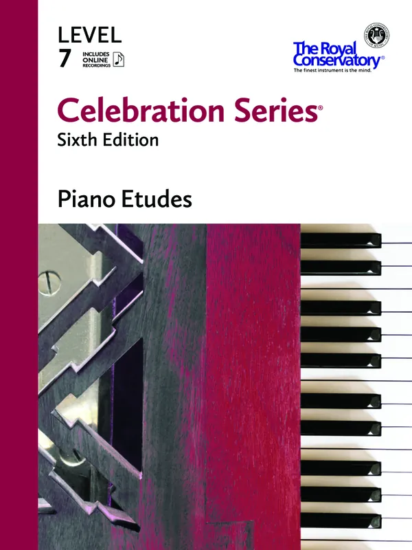 Soldes Frederick Harris Music Company Celebration Series, Sixth Edition Level 7 Piano Etudes - Book/Audio Online